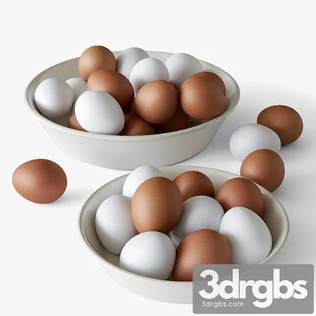 Bowl with eggs