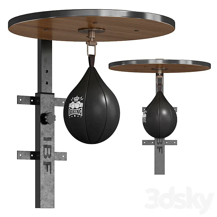 Boxing speed bag 3DS Max Model