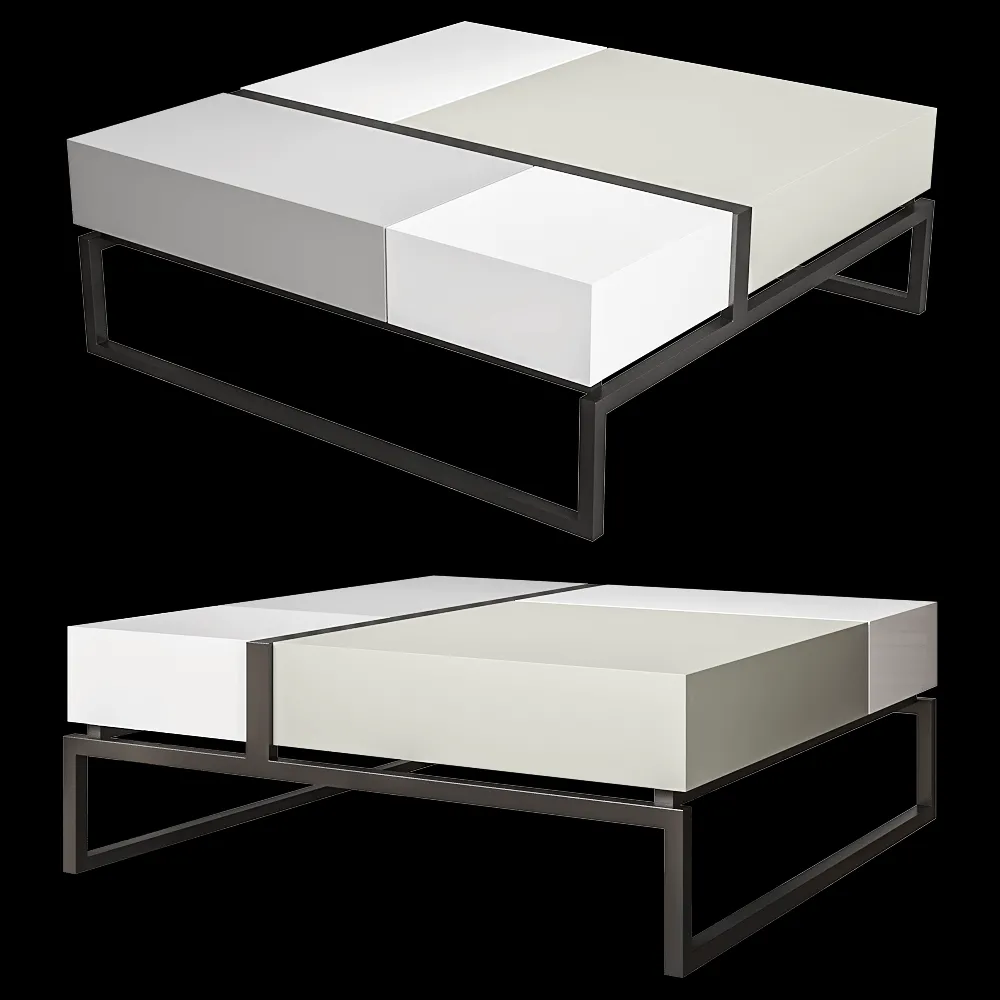 Bozzetti – Multifunctional table Blokk 3ds Max