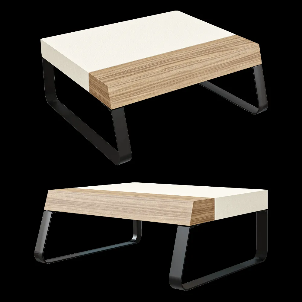 Bozzetti – Table with hidden storage space Sanky 3ds Max