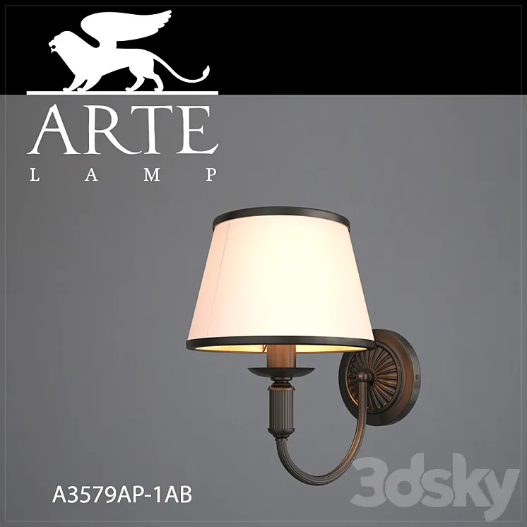 Bra ArteLamp A3579AP-1AB 3DS Max