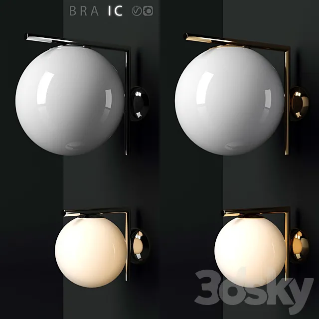 Bra flos ic 3ds Max