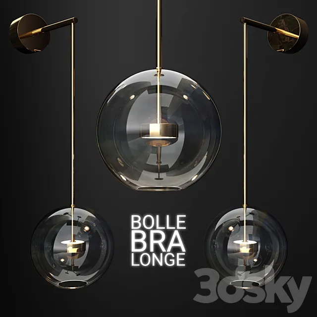 Bra G & C Bolle Soffio (vertical long) CLEAR _ COLD 3ds Max