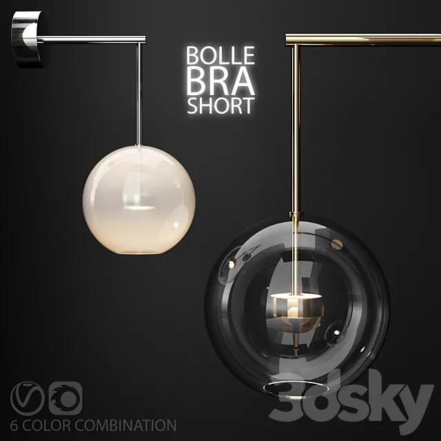 Bra G & C Bolle Soffio (vertical short) 3DS Max Model