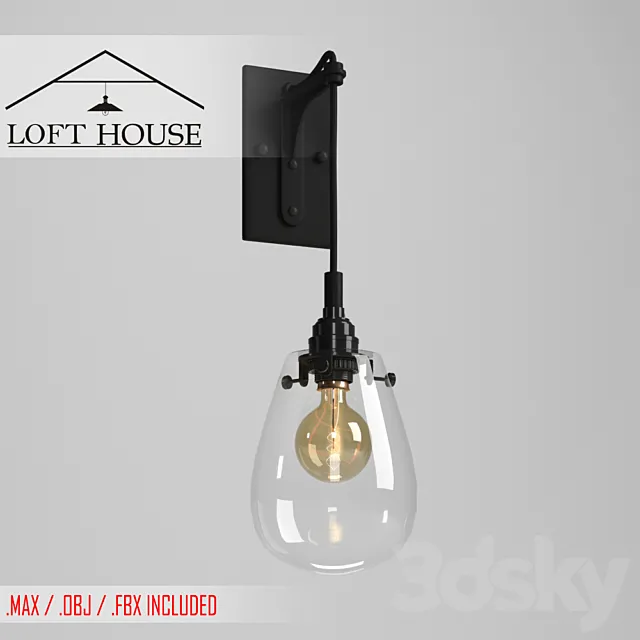 Bra LOFT HOUSE W-102 3DSMax File