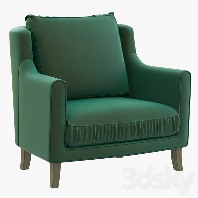 Brabbu COMO ARMCHAIR 3DS Max Model