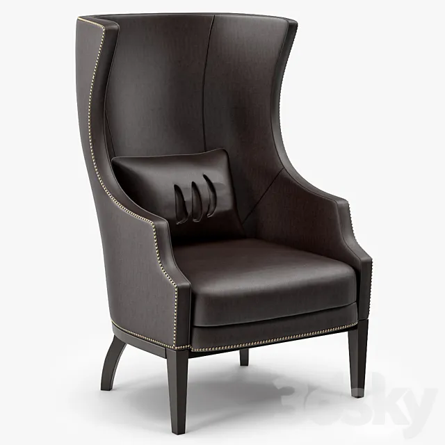 Brabbu Dukono Armchair 3ds Max