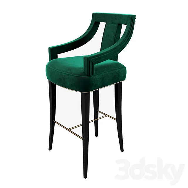 Brabbu Eanda Bar Chair 3DSMax File