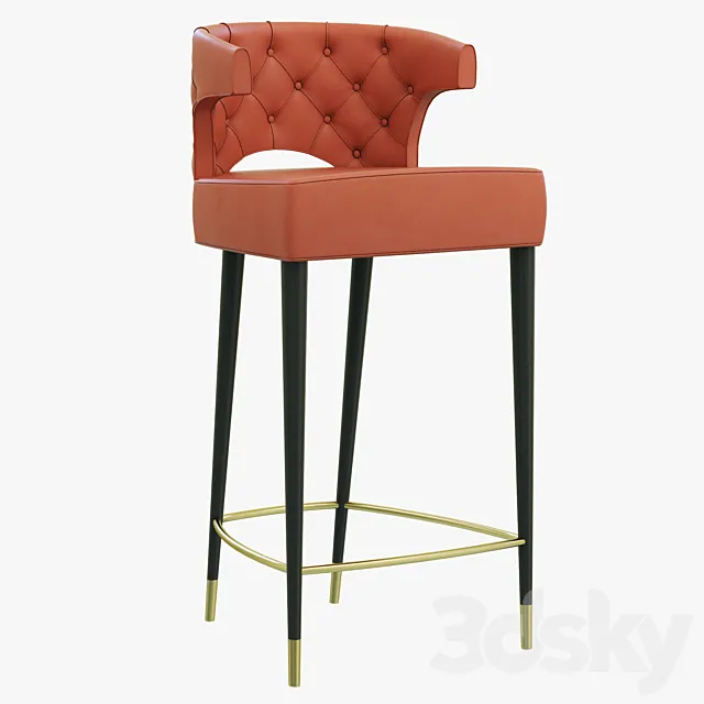 Brabbu Kansas Bar Chair 3DSMax File