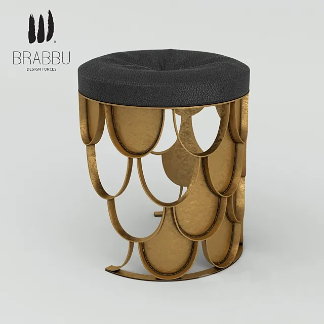 Brabbu KOI STOOL 3ds Max