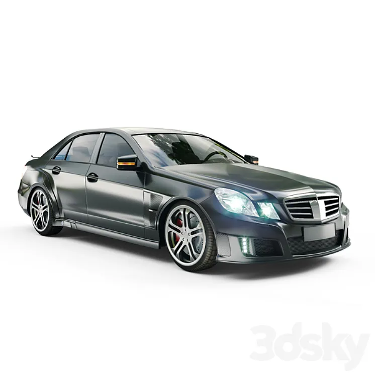 Brabus E V12 Coupe 3DS Max