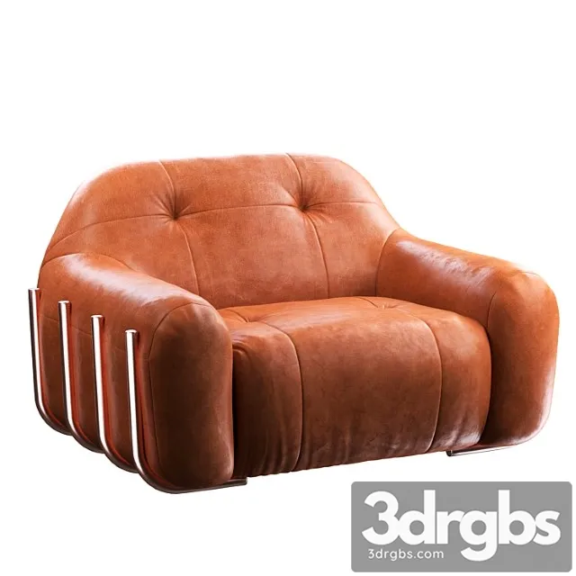 Brace Leather Chair 1 3dsmax Download