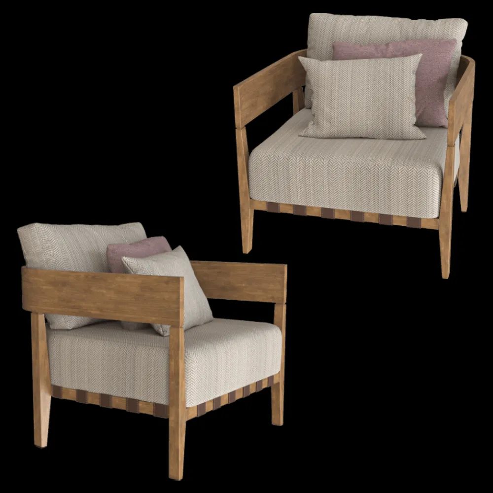 Braid Company Srl – Armchair Feeling 3ds Max
