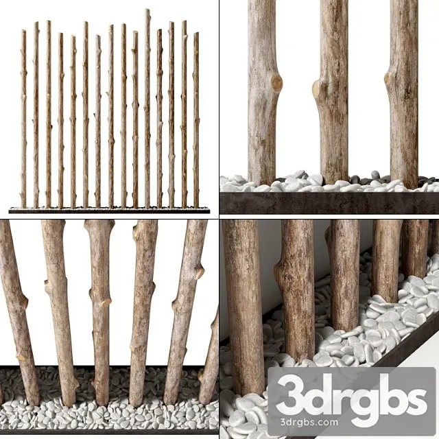 Branch thick decor fundament n1 3dsmax Download