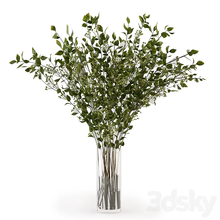 Branches in a vase 008 3DS Max