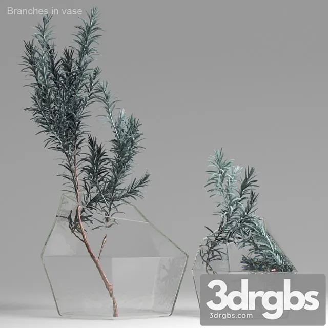 Branches In Vase 3dsmax Download
