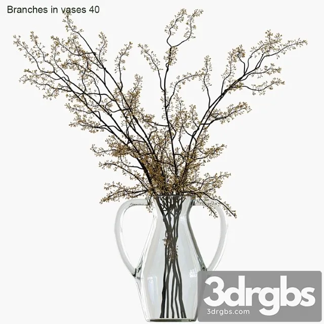 Branches in vases 40