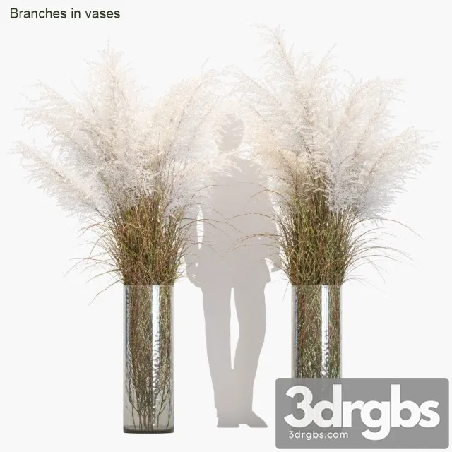 Branches in Vases 5 3dsmax Download