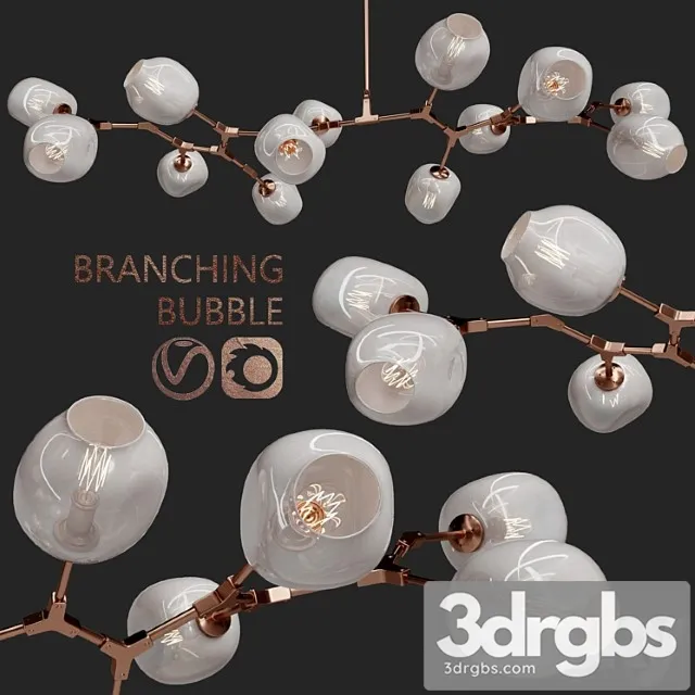 Branching Bubble 13 Lamp 3dsmax Download