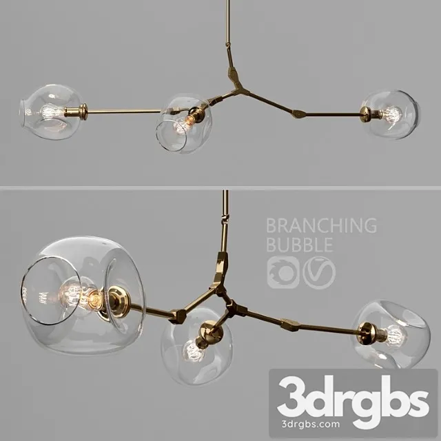 Branching Bubble 3 Lamps 10 3dsmax Download