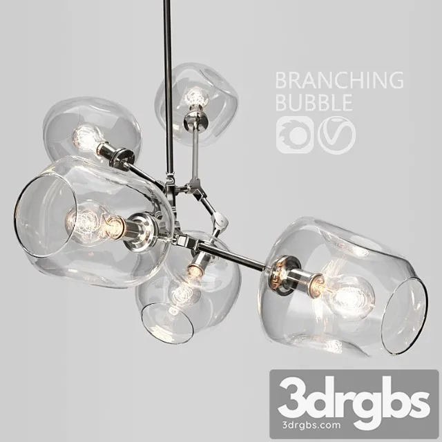 Branching bubble 5 lamps