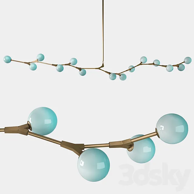 Branching Bubble BB.14.06 3ds Max