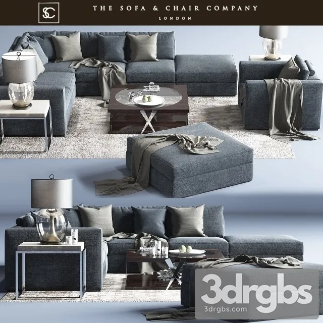 Braque Large Sofa 01 3dsmax Download