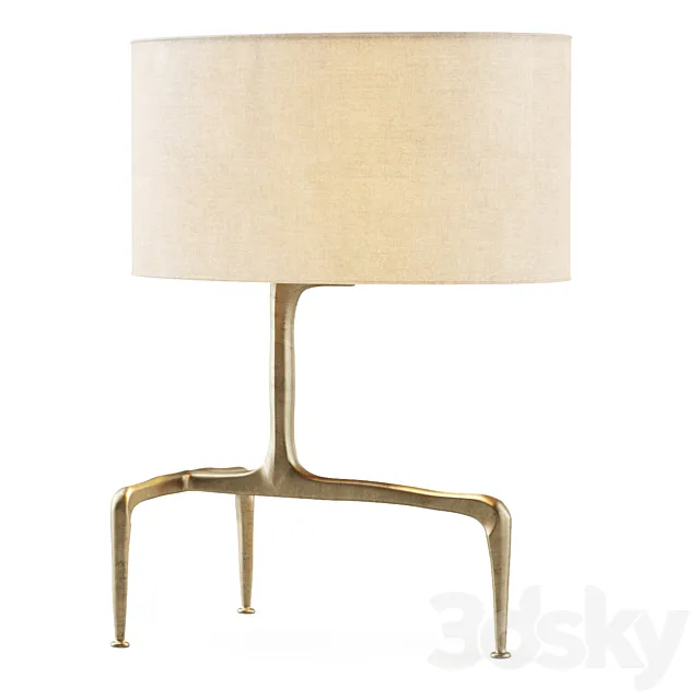 Braque Table Lamp by CTO Lighting _ Table Lamp 3ds Max