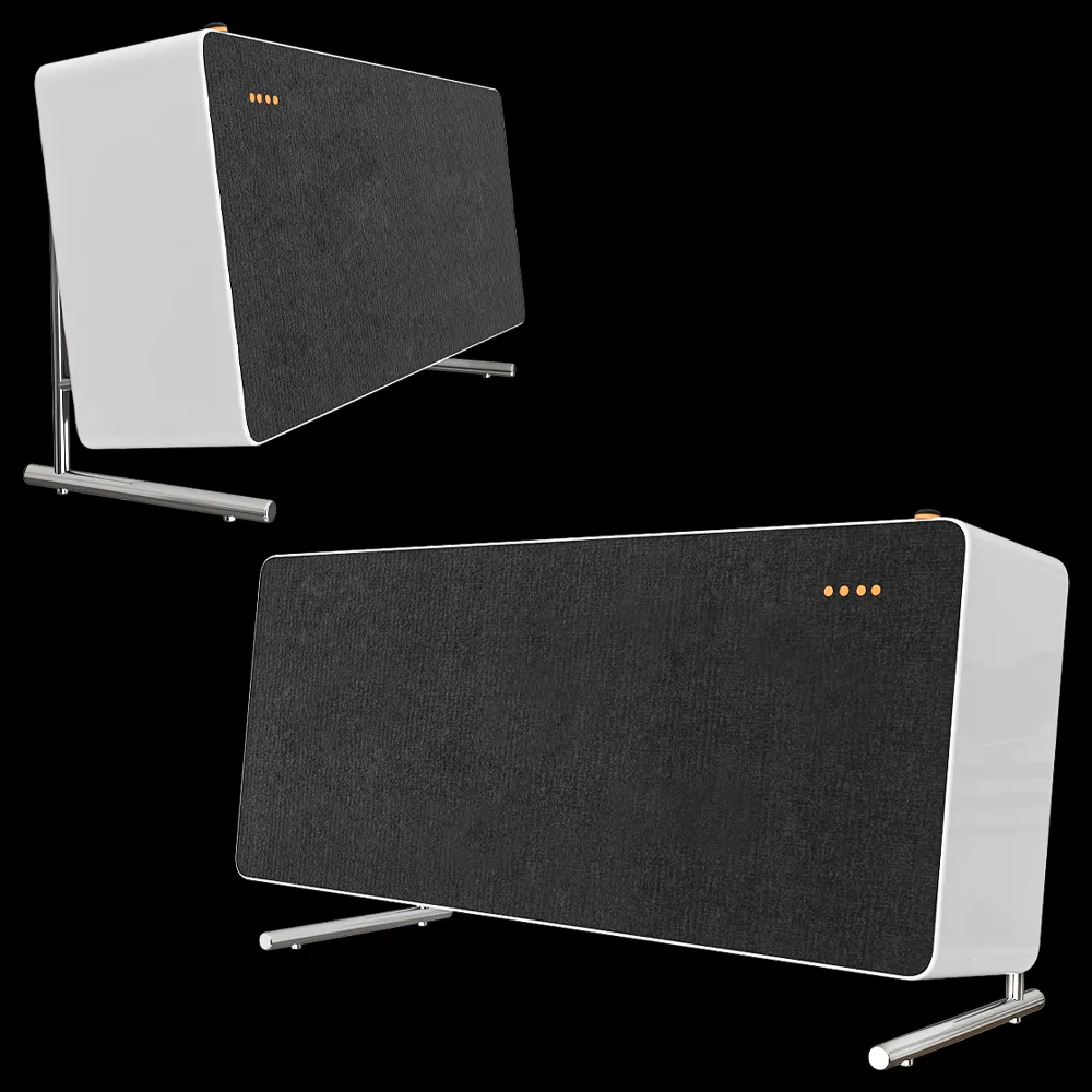 Braun – Speakers Braun LE02 3ds Max