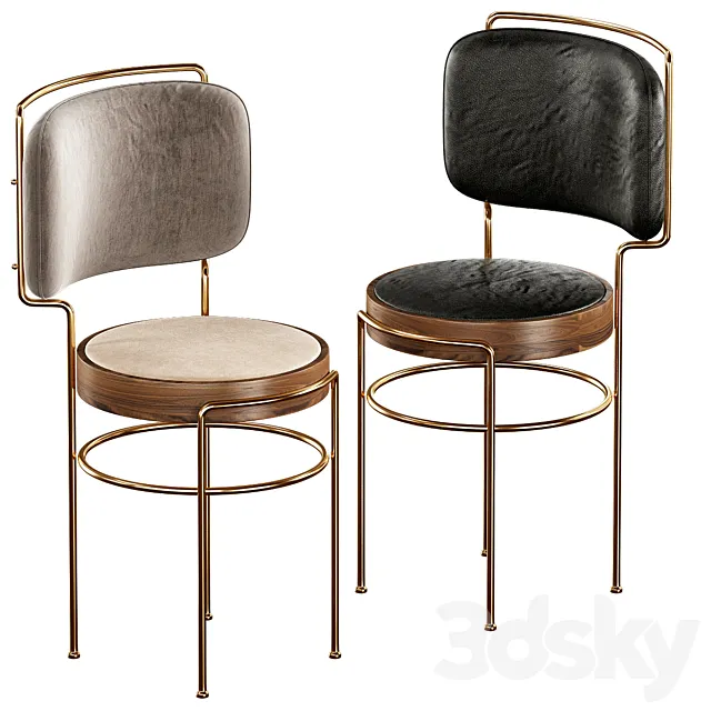 Brazilian IAIA Chair by Gustavo Bittencourt 3ds Max