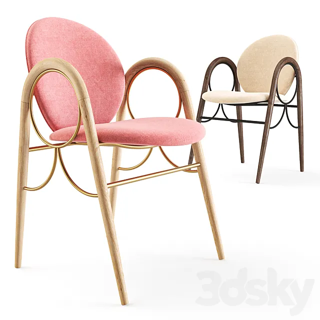 Brdr. Kruger arkade chair 3ds Max