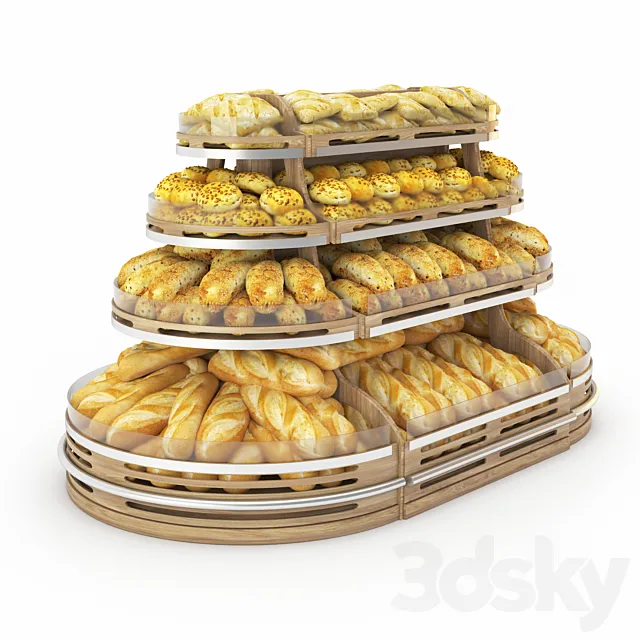 Bread Rack 3DS Max Model