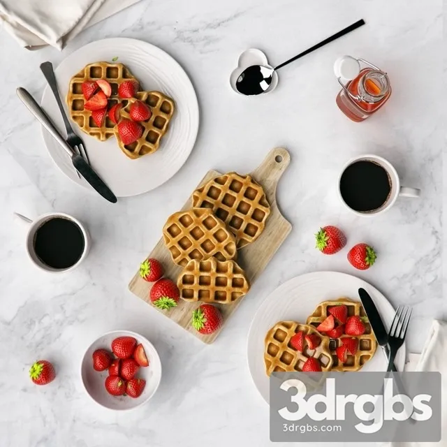 Breakfast With Waffles 3dsmax Download