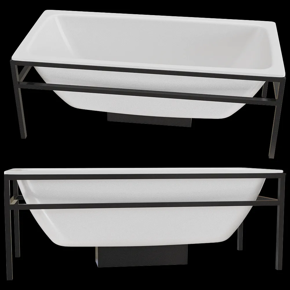 Brecoro – Bathtub Frame 3ds Max
