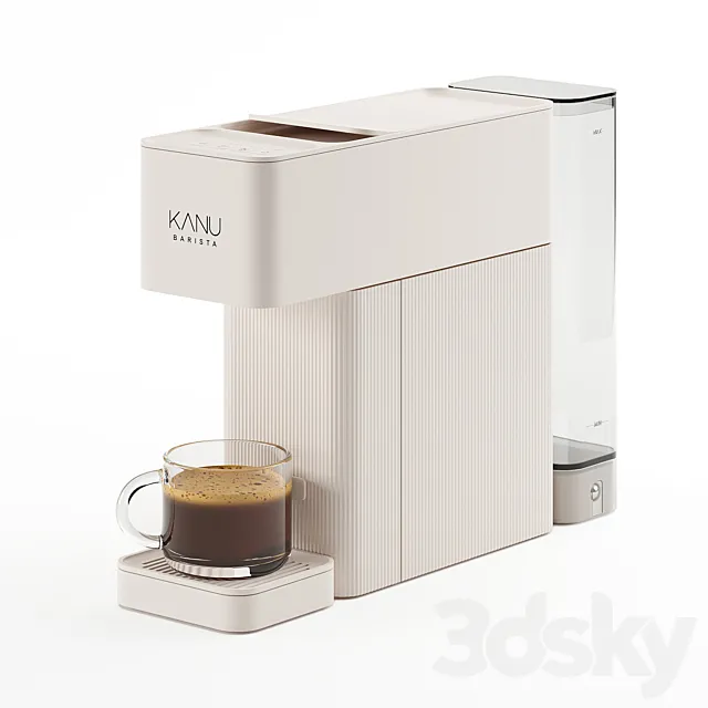 Breeze capsule coffee machine 3ds Max