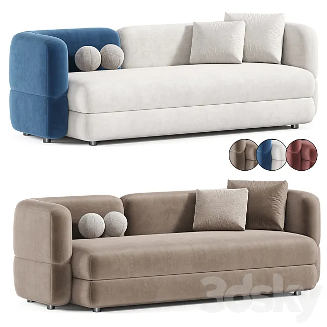 Brera Sofa 3ds Max