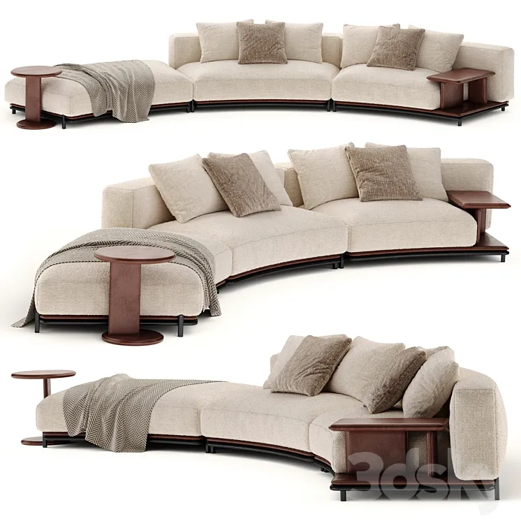 Brera sofa by Poliform 3DS Max Model