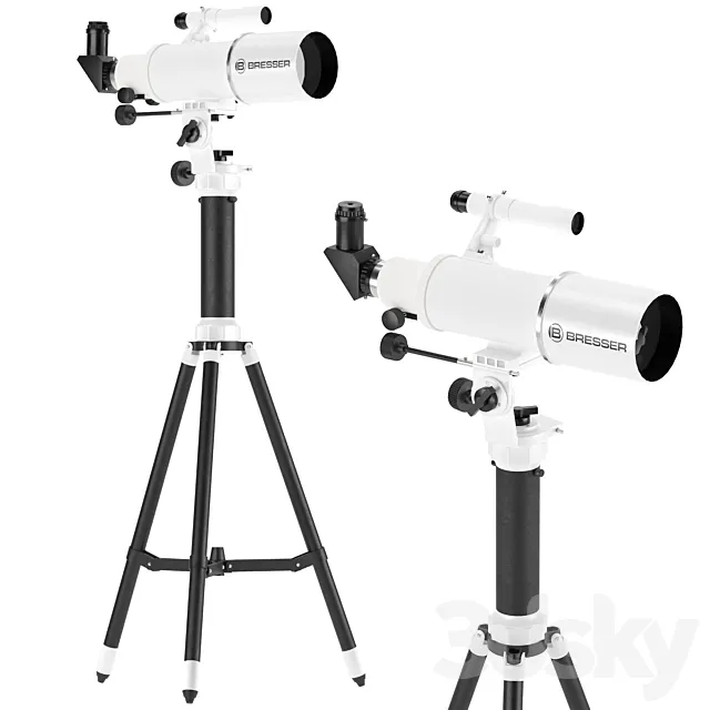 Bresser Telescope 3DS Max Model