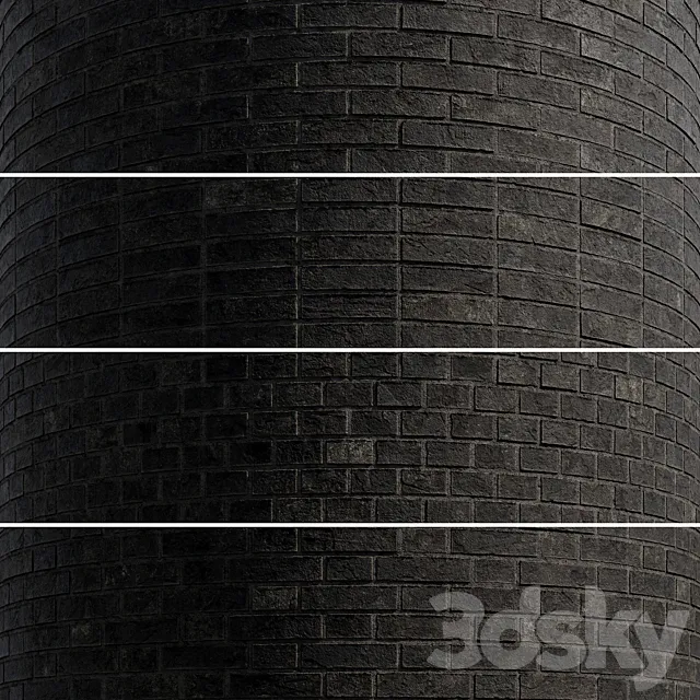 Brick Black 3DS Max Model