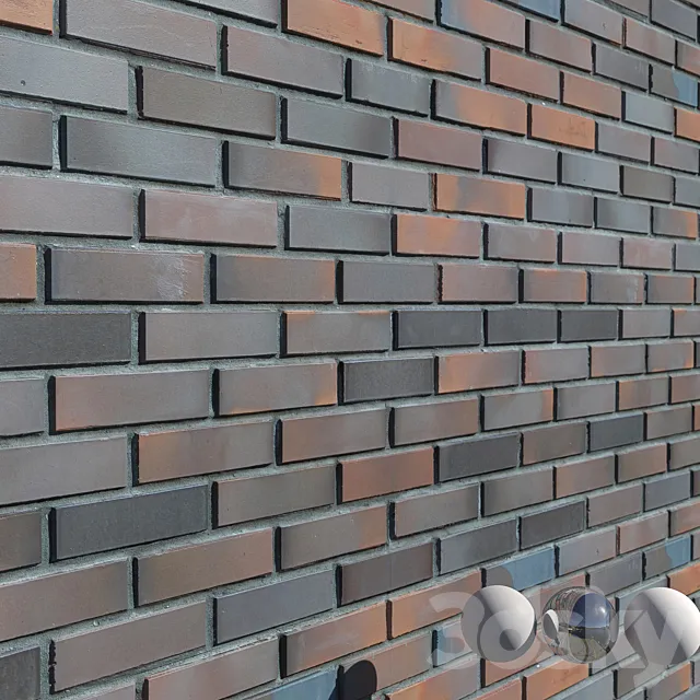 Brick cladding 3ds Max