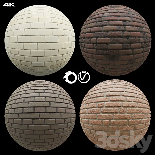 brick collection 03 3ds Max