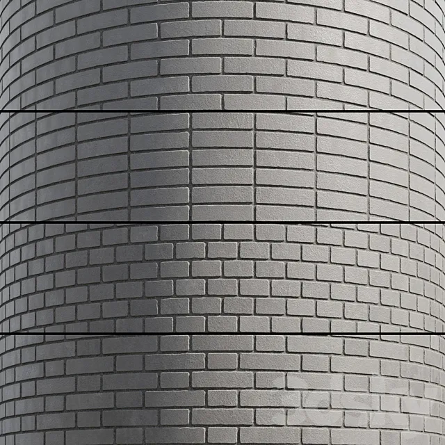 Brick Gray 3DS Max Model