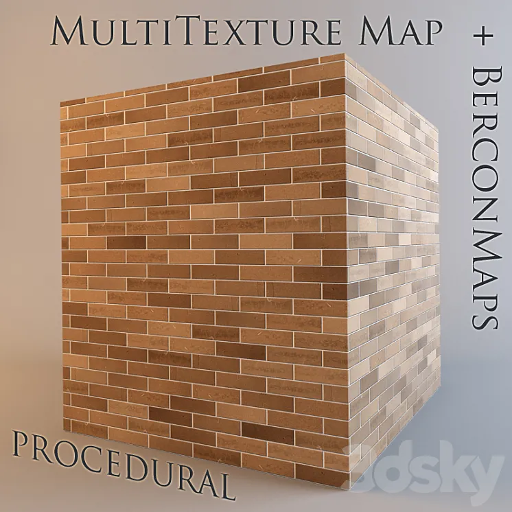 Brick procedural 3DS Max