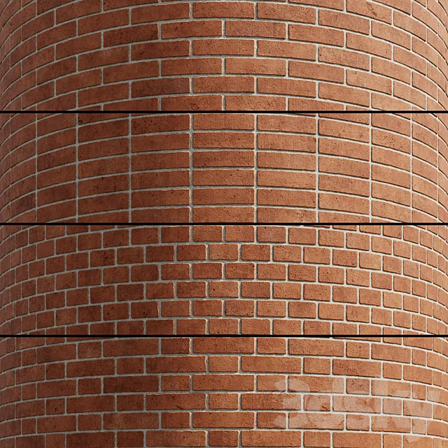 Brick Red 3DS Max Model