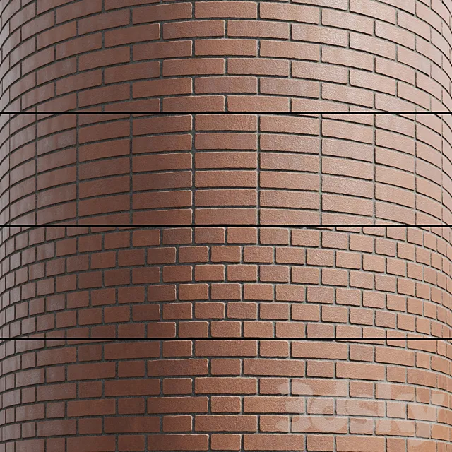 Brick Red 3DS Max Model