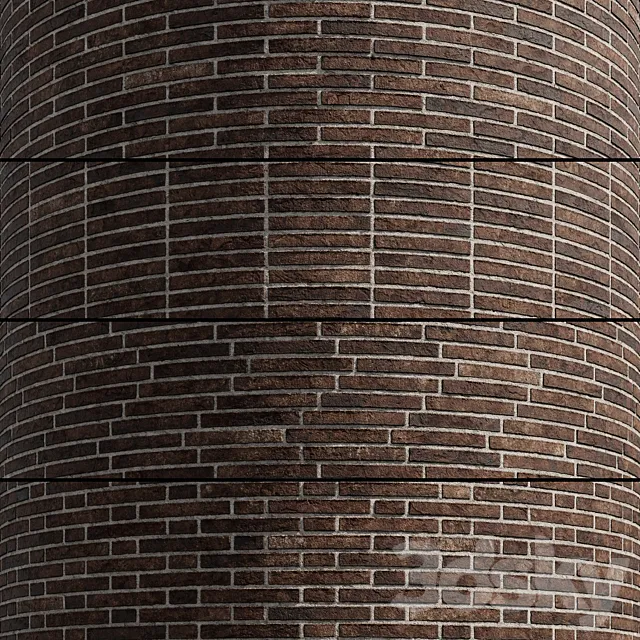 Brick Rigel Brown 3DS Max Model