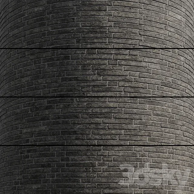 Brick Rigel Graphite 3ds Max