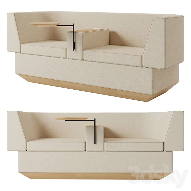 Brick Sofa by Joao Teixeira 3DS Max