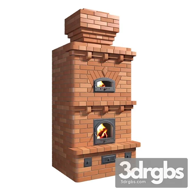 Brick stove 3dsmax Download