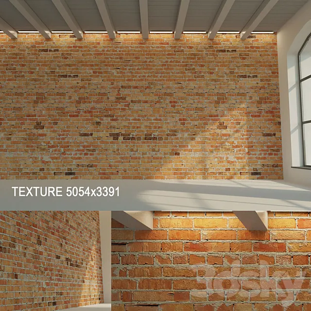 Brick Wall 11 3DS Max Model